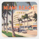 Recherche de vintage miami autocollants Plage de miami