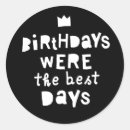 Recherche de années 90 autocollants Fête d'anniversaire