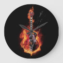 Recherche de music note horloges Guitar