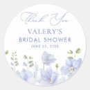 Recherche de fleurs bleues autocollants Calligraphie