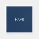 Recherche de bleu et blanc serviettes Minimaliste