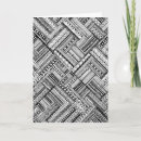 Recherche de tribal motif vœux cartes Zendoodle