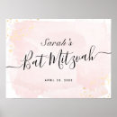 Recherche de bat mitzvah posters Élégant