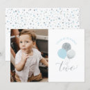 Recherche de 2ème anniversaire invitations Garçon