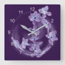 Recherche de lilas horloges Pourpre