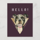 Recherche de puppy cartes postales Bonjour