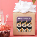Suche nach corgi geburtstag aufkleber Für kinder
