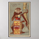 Recherche de singe vintage art Imprimer