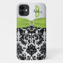 Recherche de vert et noir de chaux iphone coques Pour elle