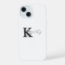 Recherche de monogramme k coques Tendance