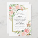 Suche nach blush bridal shower einladungen Botanisch