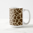 Recherche de motif girafe tasses Animaux