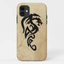 Recherche de dragon tribal iphone coques Créature