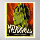 Recherche de vintage science fiction poster Métropole