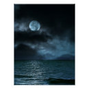 Recherche de lune posters Plage