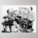 Recherche de musicien vintage posters Blanc