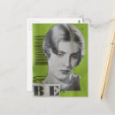 Suche nach retro frau postkarten Dame