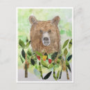 Recherche de endormi cartes postales Aquarelle