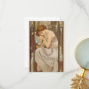 Recherche de mucha vœux cartes Fleurs