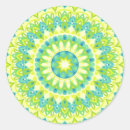 Recherche de mandala vert autocollants Zen