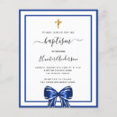 Recherche de de bleu royal baptême invitations Moderne