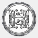 Recherche de h initial autocollants Initiale
