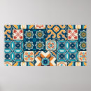 Suche nach marokkanisches muster poster Bunt