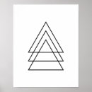 Suche nach schwarzes dreieck poster Minimalistisch