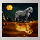 Recherche de pleine lune art Réflexion
