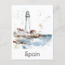 Recherche de paysage espagnol cartes postales Aquarelle