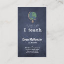 Recherche de school principal cartes visite Teacher