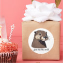 Suche nach niedlicher otter aufkleber Wütend