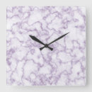Recherche de marbre horloges Violet