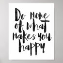 Suche nach macht glücklich poster Aquarell