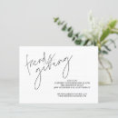 Recherche de les amitiés invitations Minimaliste