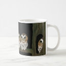 Recherche de conception de hibou tasses Oiseau
