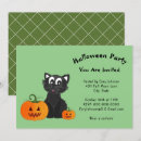 Recherche de cat lantern invitations Chat noir