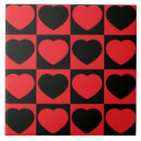 Recherche de coeur noir carreaux Romantique