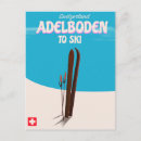 Recherche de affiche de ski cartes postales Suisse