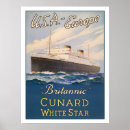 Recherche de de bateau de croisière posters Vintage