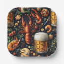 Suche nach garnelen teller Nahrung