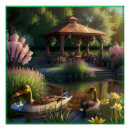 Recherche de canards posters Étang