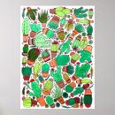 Recherche de plante en pot posters Illustration