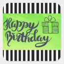 Recherche de vert de chaux autocollants Anniversaire