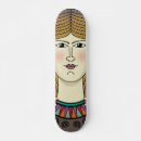 Recherche de visage skateboards Illustration