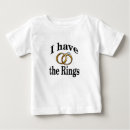 Recherche de wedding bébé tshirts Porteur