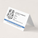 Recherche de département de police cartes visite Policier