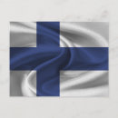 Recherche de drapeau finlandais cartes postales Patriotique