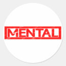 Recherche de mental autocollants Drôle