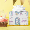 Suche nach meerjungfrauen geschenkpapier Geburtstag